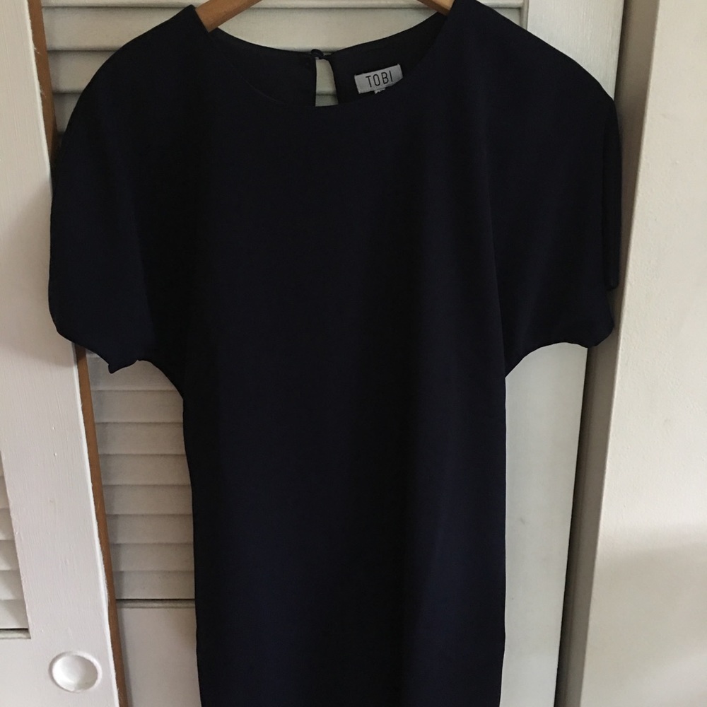Navy blue formal dress
